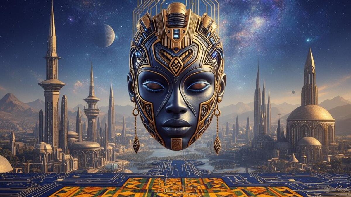 Afrofuturism photography example