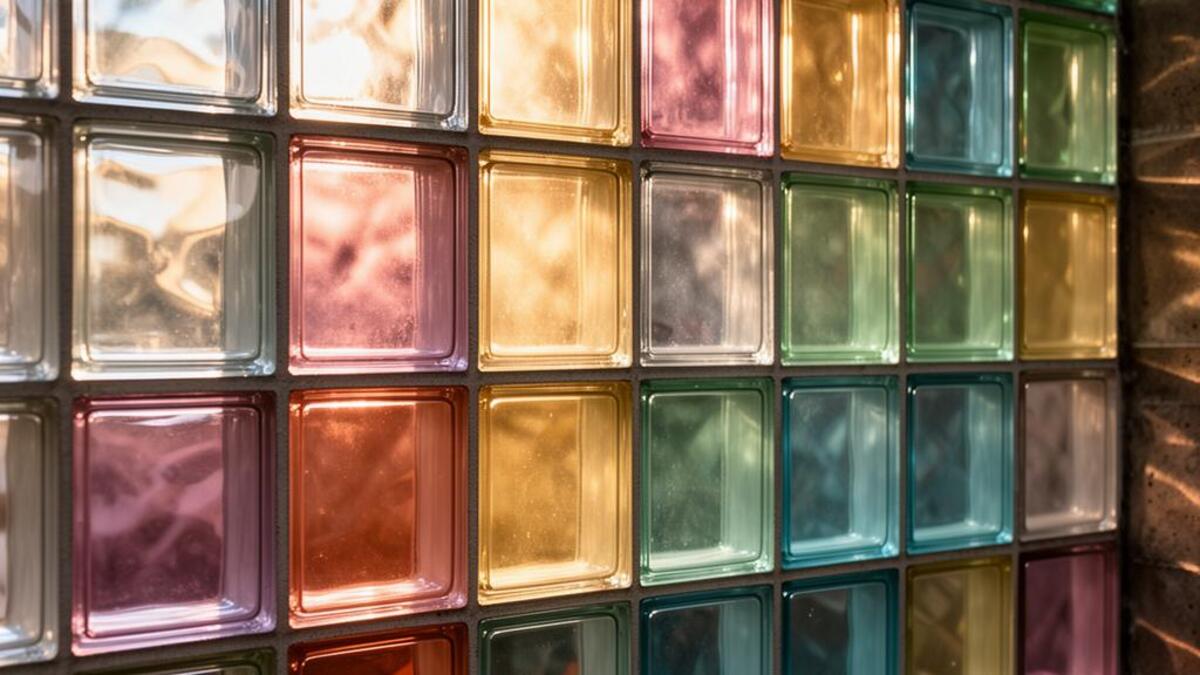 Glass Block photography example