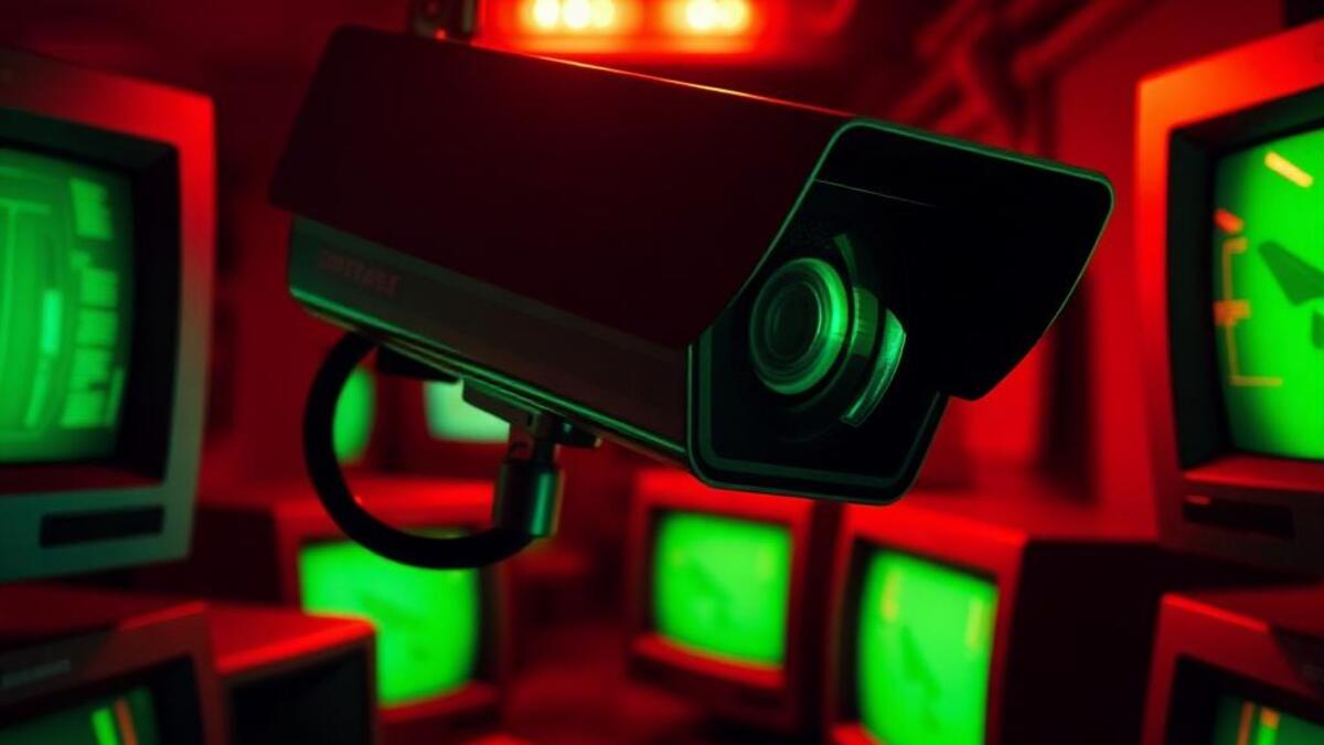 Surveillance photography example