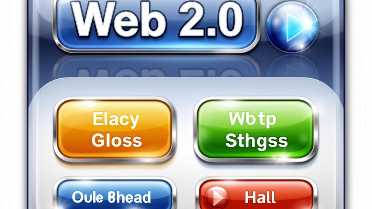 Web 2.0 Gloss photography example